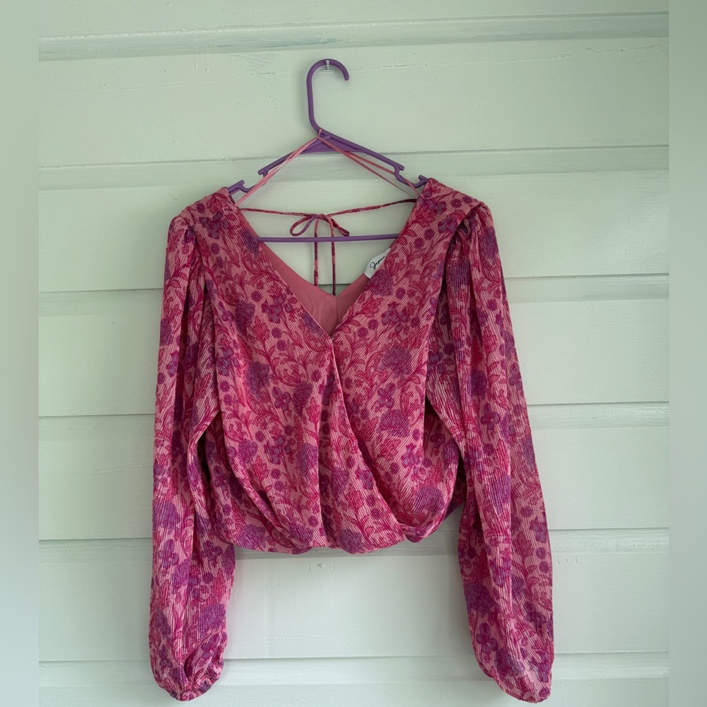 Floral Pink Women's Top